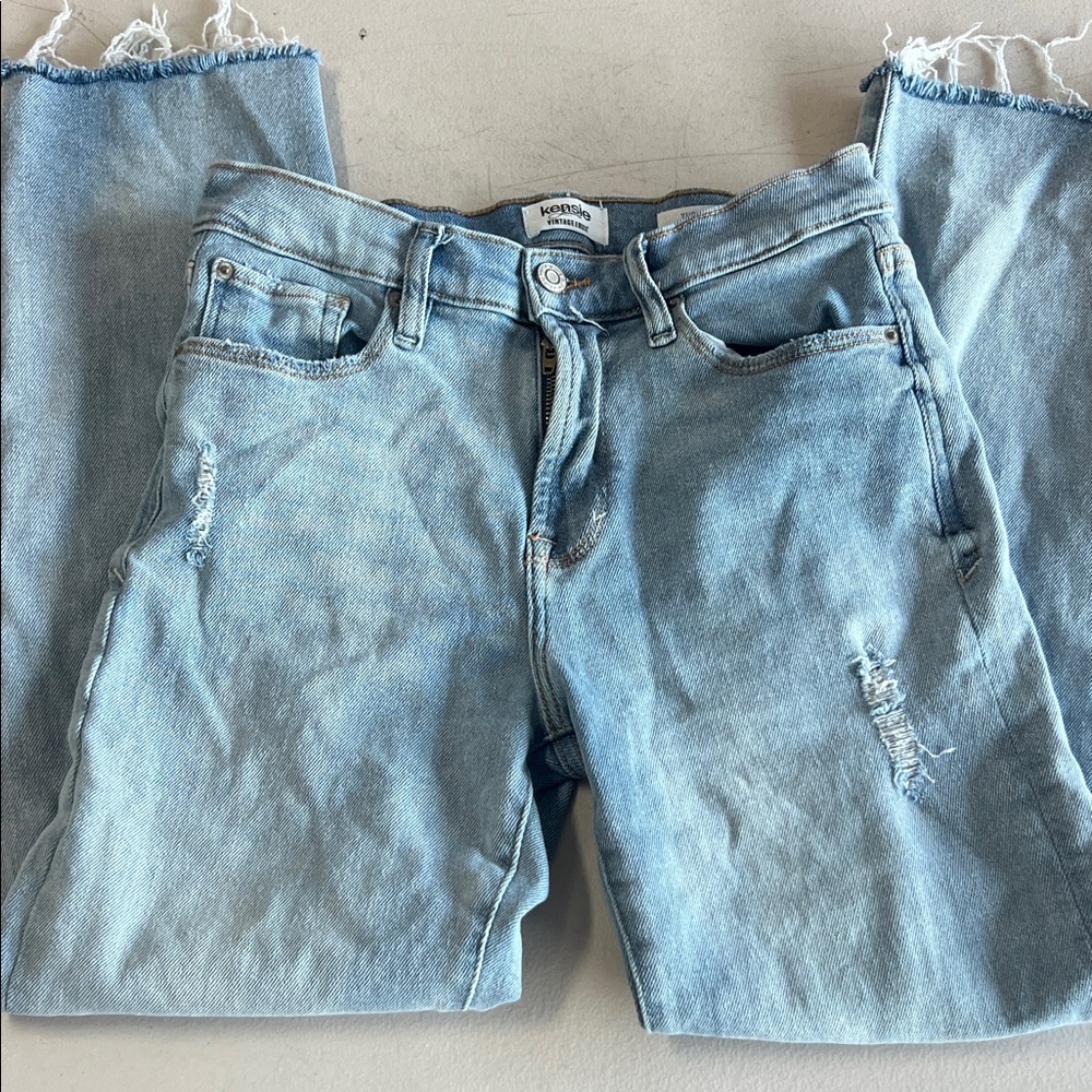 Light Blue Distressed Women’s Jeans